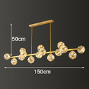 Axyaa Modern LED Chandeliers for Living and Dining Room Lighting