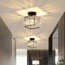 Axyaa Modern Crystal Ceiling Chandelier Light for Home Decor