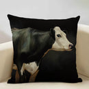 Axyaa Nice Cow Cushion Cover - Decorative Pillow Case for Sofa & Chair