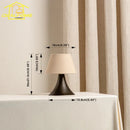 Axyaa Wabi-sabi Modern Table Lamp with USB Charging Touch Switch