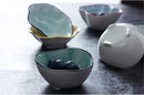 Axya Ceramic Soy Sauce Dish: Small Seasoning Saucer Plate for Butter Snack Sushi