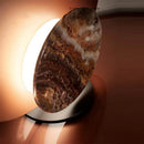 Axyaa Imitation Marble Bedside Desk Lamp Warm Light