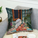 Axyaa 40x40 Jane Koluga Art Pillow Cover for Home Decor and Car Sofa Fall Theme