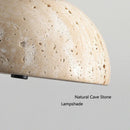 Axyaa Natural Stone LED Chandelier for Home Decor Lighting