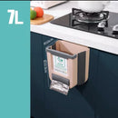 Axyaa Hanging Kitchen Trash Can - Creative Storage Solution for Cabinets