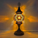 Axyaa Vintage Art Deco Mosaic Table Lamp Glass Bed Light Night Lights