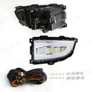 Axyaa LED DRL Daytime Running Light for Mitsubishi Lancer 2004-2006 Headlight Fog Lamp