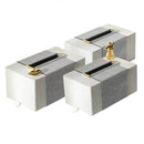 Axya Leather Desk Set: Tissue Box, Photo Frame, Jewelry Box, Ashtray, Home Decor