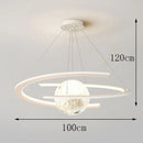 Axyaa Modern LED Pendant Chandelier Lighting for Home Decor and Dining Room