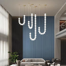 Axyaa Modern LED Pendant Light Chandeliers for Living and Dining Room