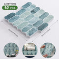 Axyaa 3D Peel and Stick Wall Tiles, 11.81X11.81In, Splashback Stickers for Kitchen, Bathroom