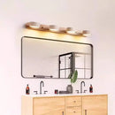 Axyaa Circular LED Double-Sided Wall Lamp for Bathroom Vanity Mirror
