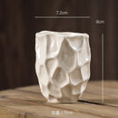 Axyaa Retro Ceramic Pleated Mug for Coffee and Milk Drinking