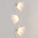 Axyaa Cream Wind LED Floor Lamp for Living Room Bedroom Study Decoration