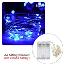 Axyaa LED Fairy Lights Battery Operated Copper Wire String Lights for Outdoor Events