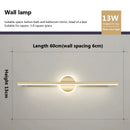 Axyaa Golden Line Aluminum LED Wall Lamp for Luxurious Home Lighting