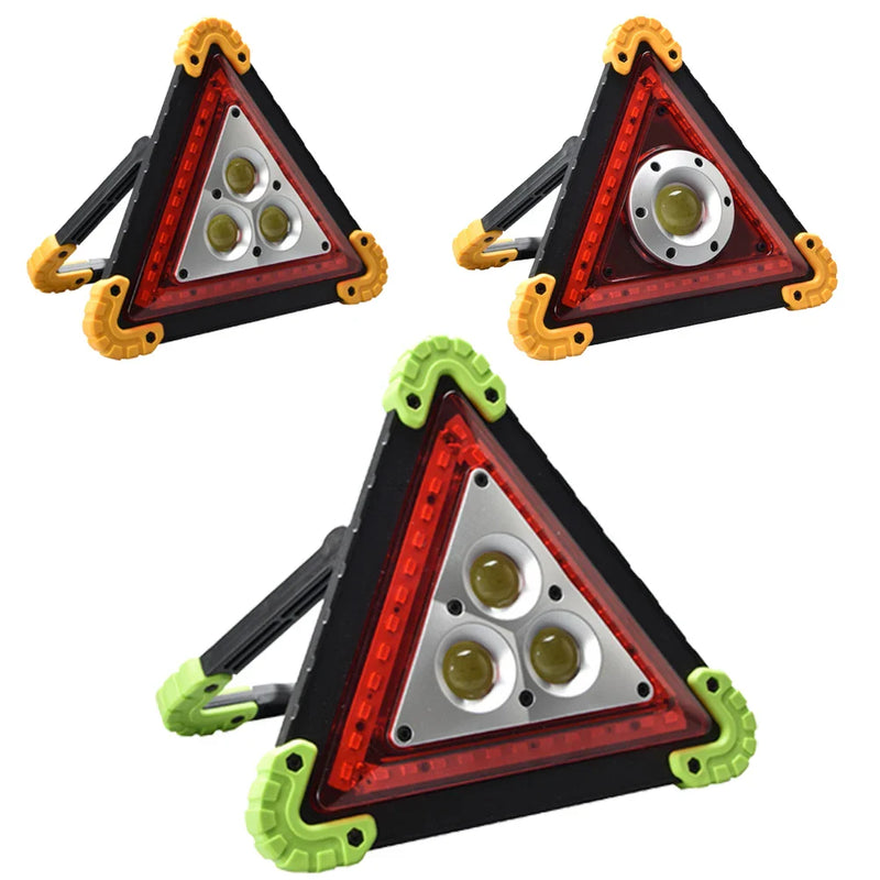 Axya Warning Triangle Car Safety Kit Roadside Reflective Signs - DOT Approved