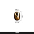 Axyaa Gold Geometric Ceramic Vase - Nordic Light Luxury Dry Flower Ornament