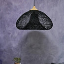 Axya Rattan Pendant Lights: Vintage Southeast Asian Style for Home and Restaurant Decor
