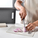 Axyaa Marbling Chopping Board Set with Holder - 4Pcs