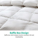 Axyaa Full/Queen Lightweight Down Comforter - Ultra Soft Fluffy Duvet Insert