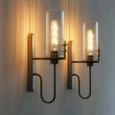 Axyaa Glass LED Wall Lamp for Home Hotel Decor & Lighting