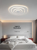 Axyaa Modern LED Ripple Ceiling Chandelier for Living Room Study Bedroom