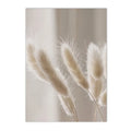 Axyaa Beige Bunny Tail Grass Pampas Reed Wall Art Print & Decor