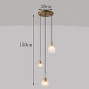 Axyaa Modern LED Dining Room Pendant Light Chandelier for Living Room
