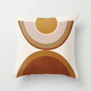 Axyaa Mid Century Geometry Abstract Pillow Case for Home Sofa Decor