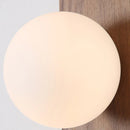 Axyaa Walnut Grille Wall Light: Japanese Wabi sabi Style for Bedroom, Restaurant, and Corridors.