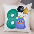 Axyaa Nordic Monster Pillow Case 45x45cm Decor for Happy Birthday Theme