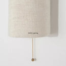 Axyaa Nordic Minimalist Art LED Wall Lamp - Retro Design for Living Room and Bedside