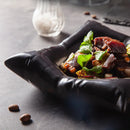 Axyaa White Hotel Square Plate, Ceramic Artistic Tableware, New Cold Dish Pillows.
