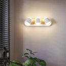 Axyaa LED Swivel Wall Sconces, Aluminum Up Down Light, 3000K Warm White, 6500K White