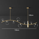 Axyaa Nordic Chandeliers Pendant Lights for Dining Room Ceiling Lighting