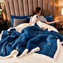 Axyaa Soft Lamb's Wool Winter Blanket for Cozy Comfort and Warmth