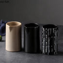 Axya Matte Ceramic Gravy Boat Honey Milk Cup Seasoning Pot Creative Tableware