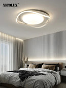 Axya Modern LED Chandelier Lights - White Black Indoor Lighting for Living Room Bedroom