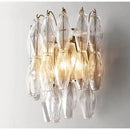Axyaa Modern LED Glass Wall Lamps for Living Room Bedroom Bathroom Lighting