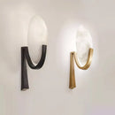 Axyaa Marble Wall Lamp Modern Sconce Postmodern Stone LED Lighting for Bedroom & Living Room