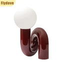 Axyaa Glass Ball LED Desk Lamp for Living Room Bedroom Study Lighting