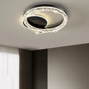 Axyaa Smart LED Acrylic Ceiling Lamp for Home Bedroom Decor