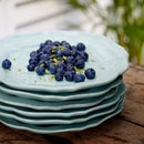 Axyaa Stoneware 5-Piece Place Setting in Robin's Egg Blue