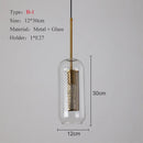 Axyaa Retro Pendant Lamp Mesh Glass Ball Chandelier Home Decor Light