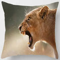 Axyaa African Lion Digital Print Pillowcase Decorative Cover