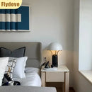Axyaa Nordic Glass Ball LED Desk Lamp - Creative Designer Bedroom Decor Lighting