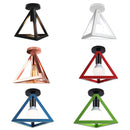 Axyaa Retro LED Ceiling Light Fixture for Modern Living Room Bedroom Kitchen Integration