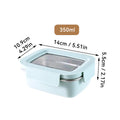 Axyaa Large Capacity Stainless Steel Bento Lunch Box - Leak-proof & Microwave Safe