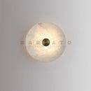 Luxury Marble Wall Lamp by Axyaa - Elegant Round Design for Living Room, Bedroom, Corridor